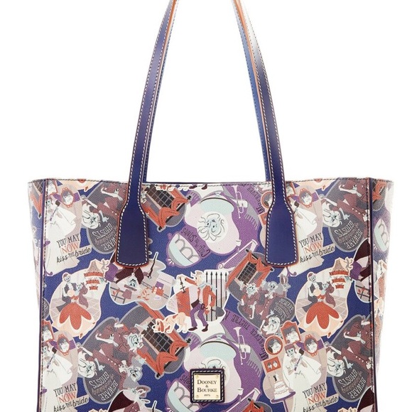 Dooney & Bourke Multicolor Disney Haunted Mansion Tote 2022 - Picture 1 of 7